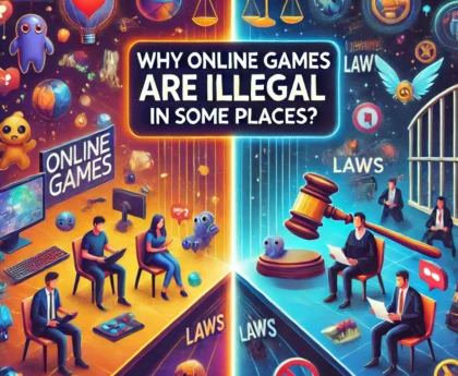 Why Online Games are illegal in some places?