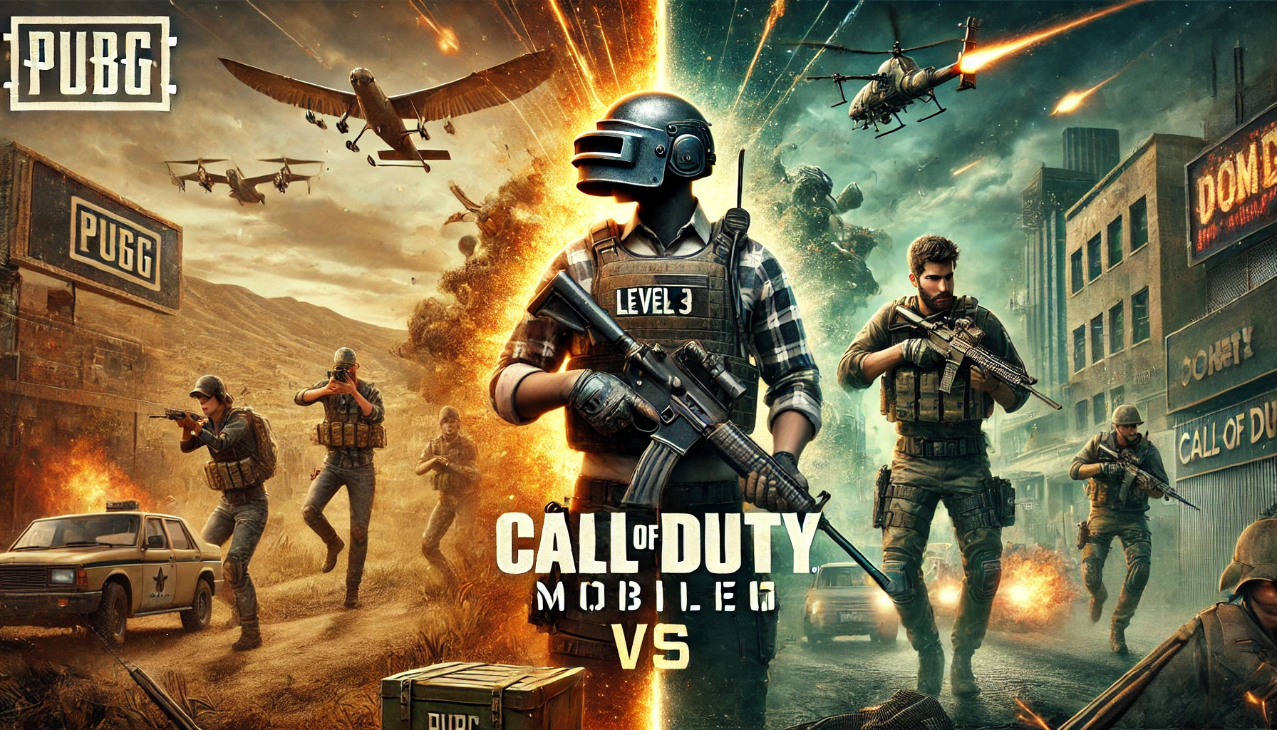 PUBG/BGMI vs Call of Duty Mobile