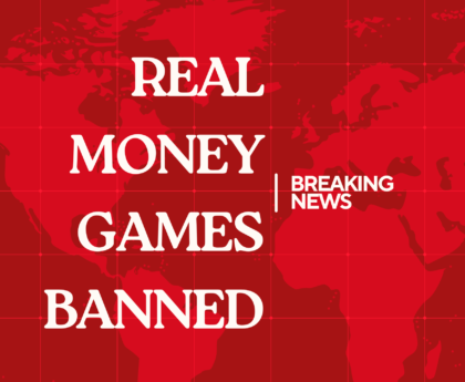 Real Money Games banned in India