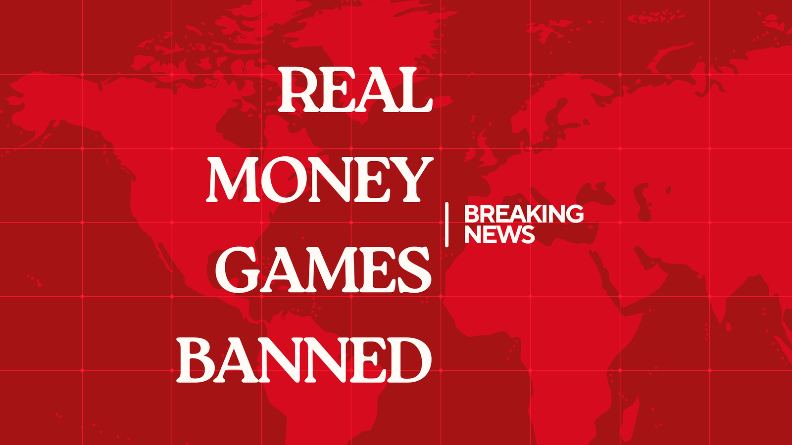 Real Money Games banned in India